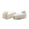 DYNAMIX WHITE RJ45 Strain Relief Boot 20pk