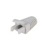 DYNAMIX LITE GREY RJ45 Strain Relief Boot - Slimline with Clip Protector