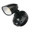 Brilliant SHIELDER 1x10W LED Single Floodlight - Black