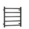Heated Towel Rail 5 BAR DIY - Matt Black