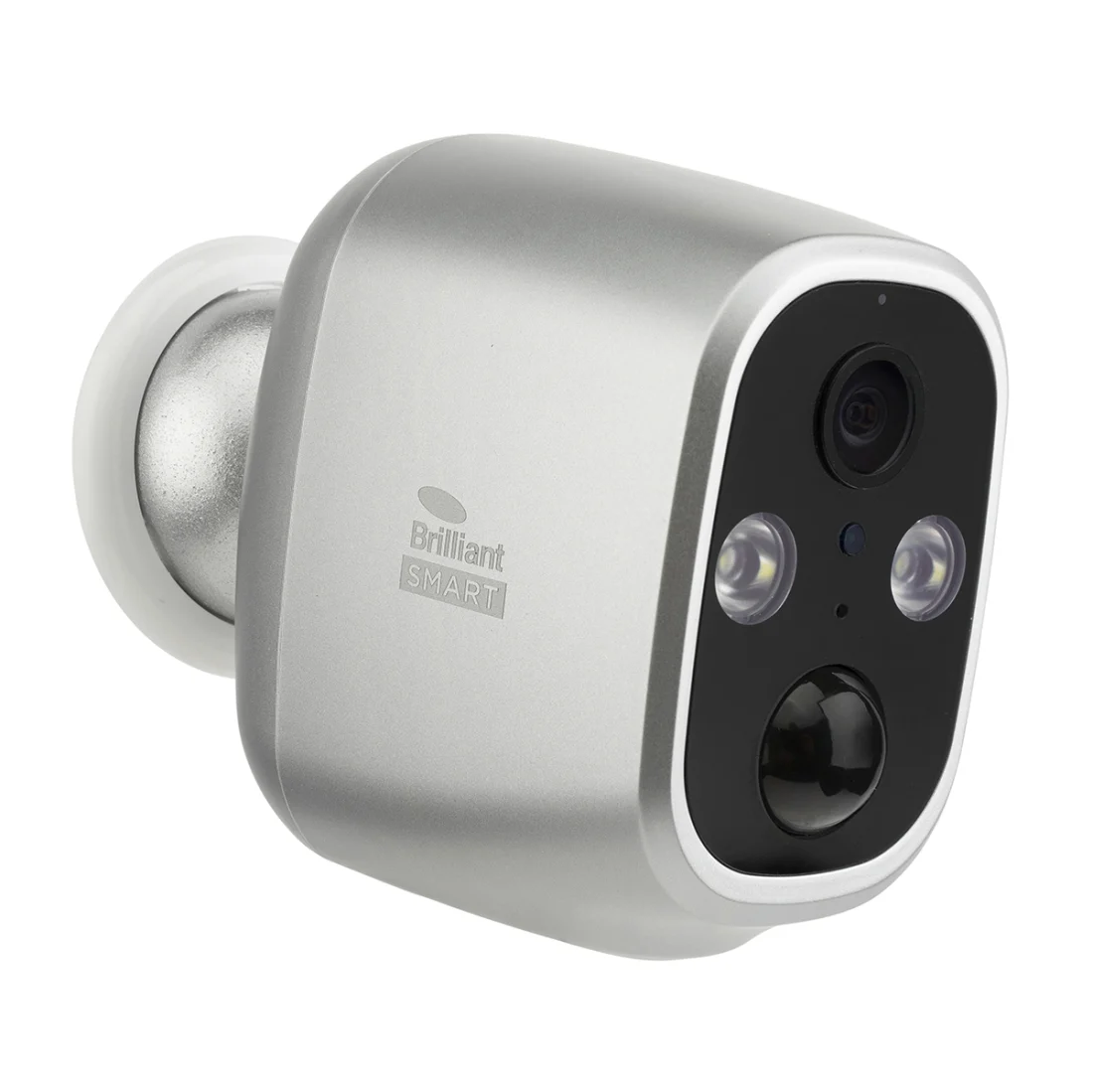 21812 Brilliant FLARE Smart WiFi Rechargeable Indoor/Outdoor Camera with Spot Light - Image 1