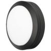 Brilliant KENSLEY 20W 30CM LED Outdoor Bunker Light IP65 IK10 4000K - Black