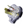 Side Entry Plug 3 PIN 240V 10A - Black
