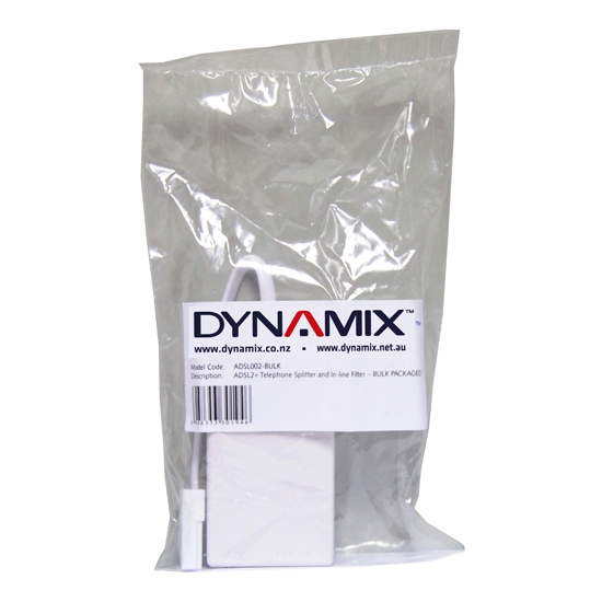 ADSL002-BULK DYNAMIX Telephone Splitter and In-line Filter-2 - Image 1