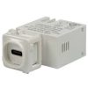 DYNAMIX USB-C 2.1A Keystone Charging Mech.