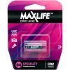MAXLIFE CR2 Lithium 3V Battery 1Pk