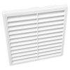 125mm Fixed Louvre Grille White Hang Sell