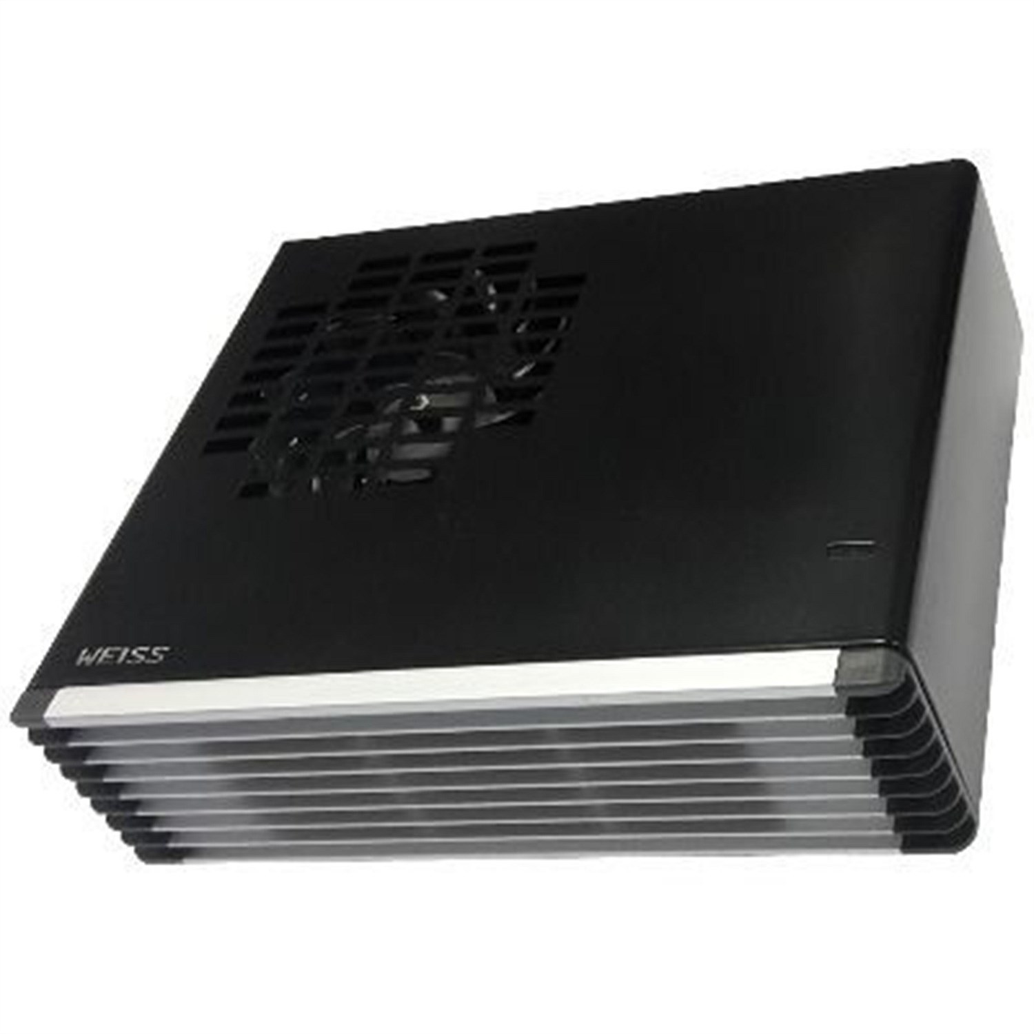 FH24BK Wall-Mounted Bathroom Fan Heater - Black Satin - FH24BK - Image 1