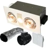 WEISS Heat Lamp Extractor Unit 4 IN 1 with LED Centre Light - FH708LED
