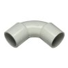 16mm Solid Elbow - Grey