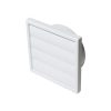 Manrose Gravity Shutter Grille - 125mm White
