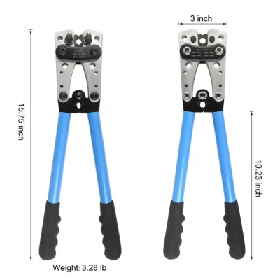 HX-50B Crimping Pliers Wiring Pliers Bare Terminal Pliers YO Copper-Aluminum Cable Crimping Pliers 6-50mm² - Image 5