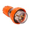 ISO STRAIGHT PLUG 3 ROUND PINS 32A 250V AC EO