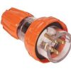 STRAIGHT PLUG 4 ROUND PINS 20A 500V AC IP66