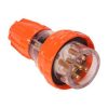 STRAIGHT PLUG 5 ROUND PINS 20A 500V AC IP66