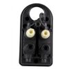 Mains Entry Box Single Phase with 2 Connectors- K453