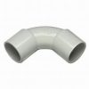 20mm Solid Elbow - Grey