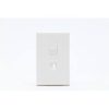 PDL 651WH - PDL 600 Series, Permanent Connection Unit, Switched 20A 20AX- WHITE