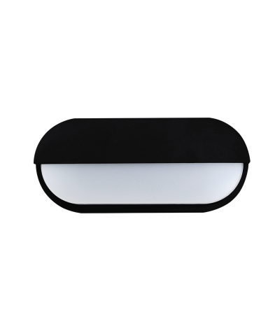 YBE12W3K-BLK_Front_Web_1024x-393x473 OVATE LED IP65 Eyelid Bulkhead 4000K - Image 1