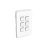6 Gang Vertical Switch 10A - PoweRun