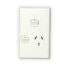 Single Vertical Socket 10A With Extra Switch - PoweRun
